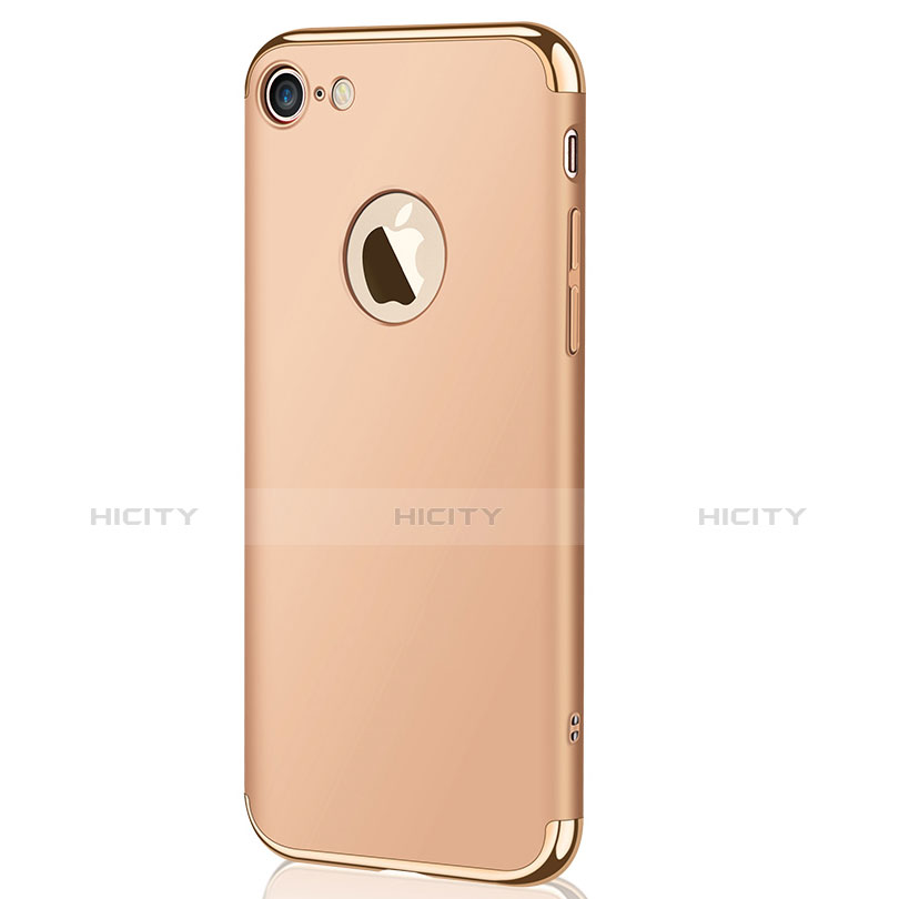 Cover Lusso Metallo Laterale e Plastica M02 per Apple iPhone 7 Oro