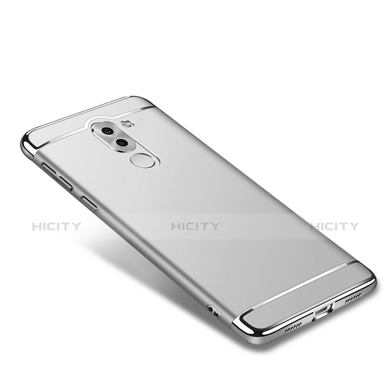 Cover Lusso Metallo Laterale e Plastica M02 per Huawei GR5 (2017) Argento