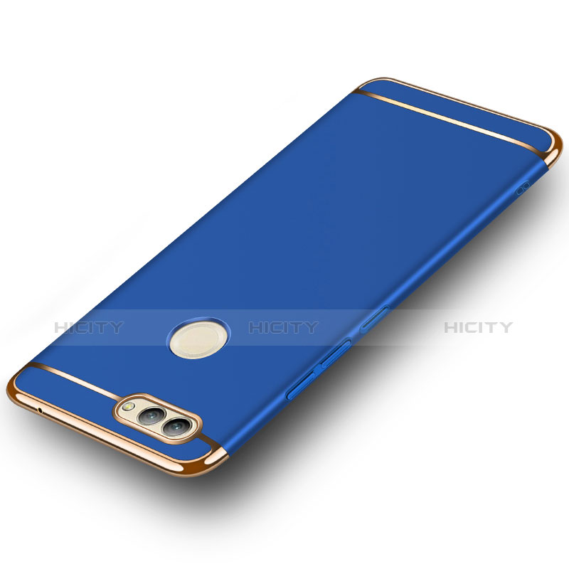 Cover Lusso Metallo Laterale e Plastica M02 per Huawei Nova 2 Blu