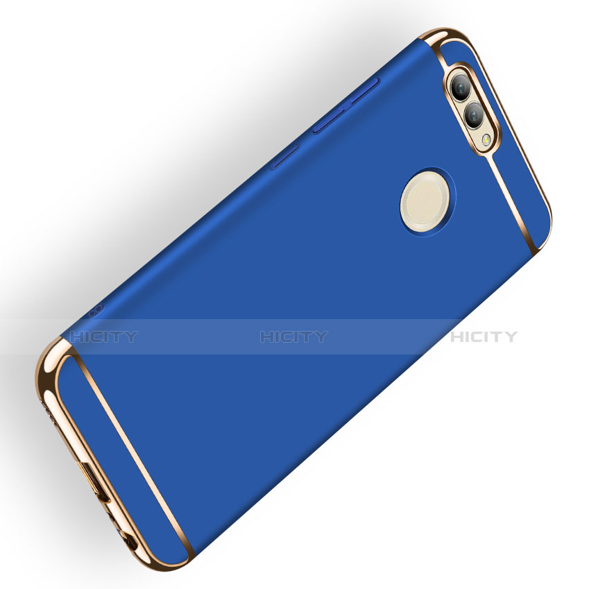 Cover Lusso Metallo Laterale e Plastica M02 per Huawei Nova 2 Blu