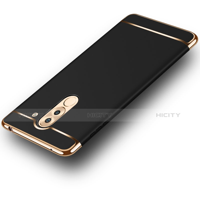 Cover Lusso Metallo Laterale e Plastica M03 per Huawei Mate 9 Lite Nero