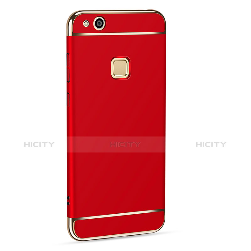 Cover Lusso Metallo Laterale e Plastica per Huawei Honor 8 Lite Rosso