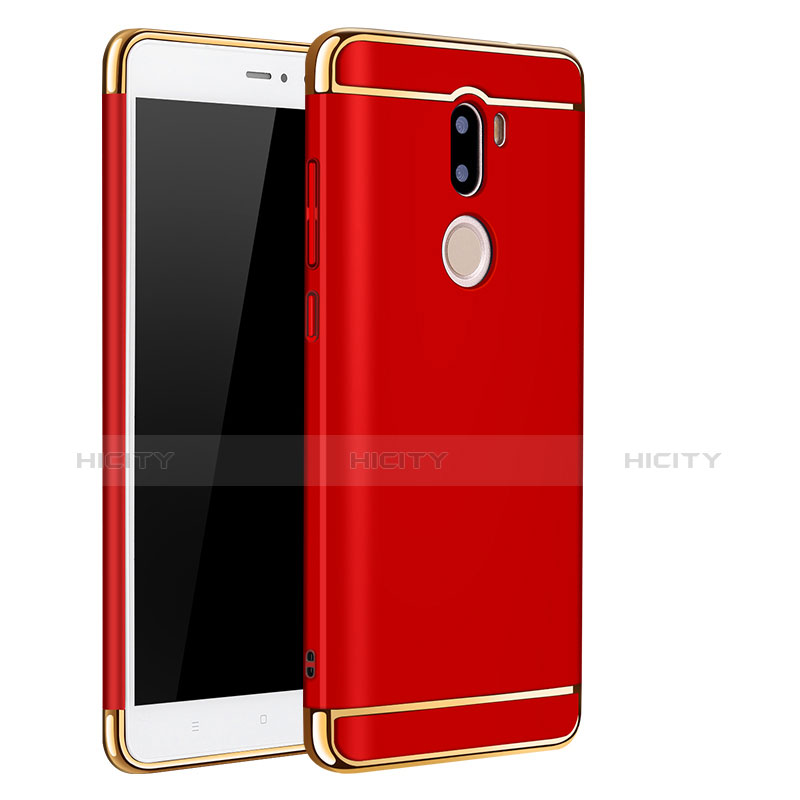 Cover Lusso Metallo Laterale e Plastica per Xiaomi Mi 5S Plus Rosso