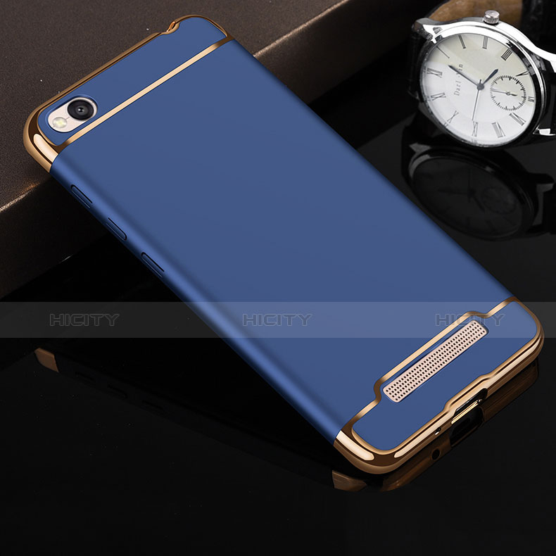Cover Lusso Metallo Laterale e Plastica per Xiaomi Redmi 4A Blu