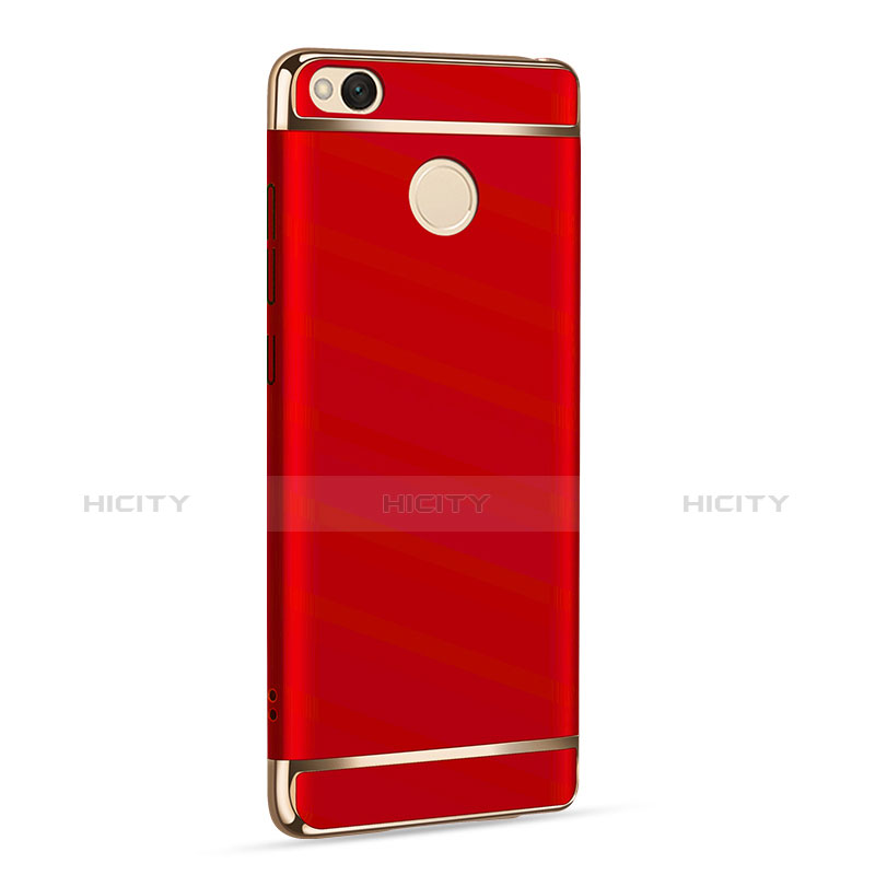 Cover Lusso Metallo Laterale e Plastica per Xiaomi Redmi 4X Rosso