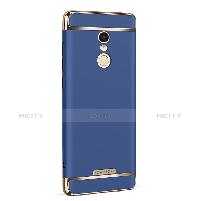 Cover Lusso Metallo Laterale e Plastica per Xiaomi Redmi Note 3 Blu