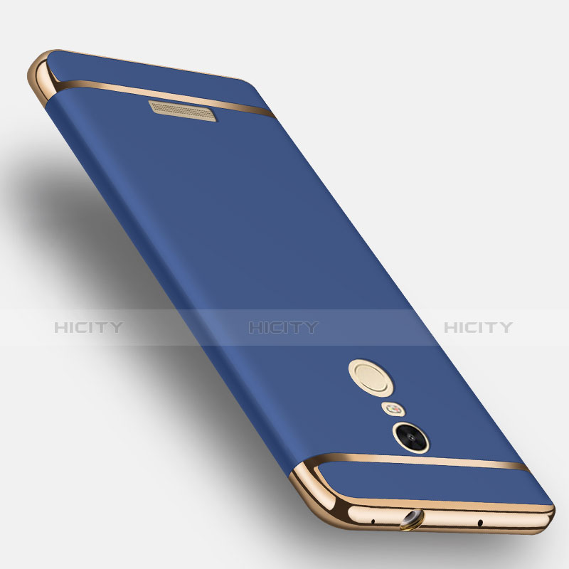 Cover Lusso Metallo Laterale e Plastica per Xiaomi Redmi Note 3 Pro Blu