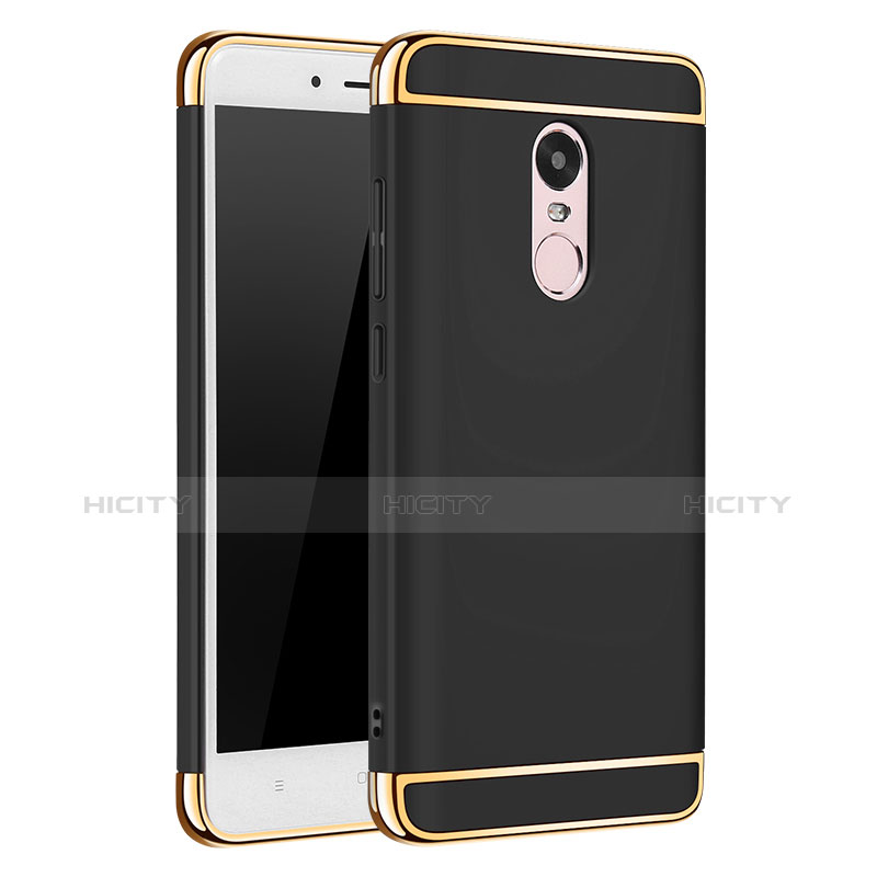 Cover Lusso Metallo Laterale e Plastica per Xiaomi Redmi Note 4X Nero