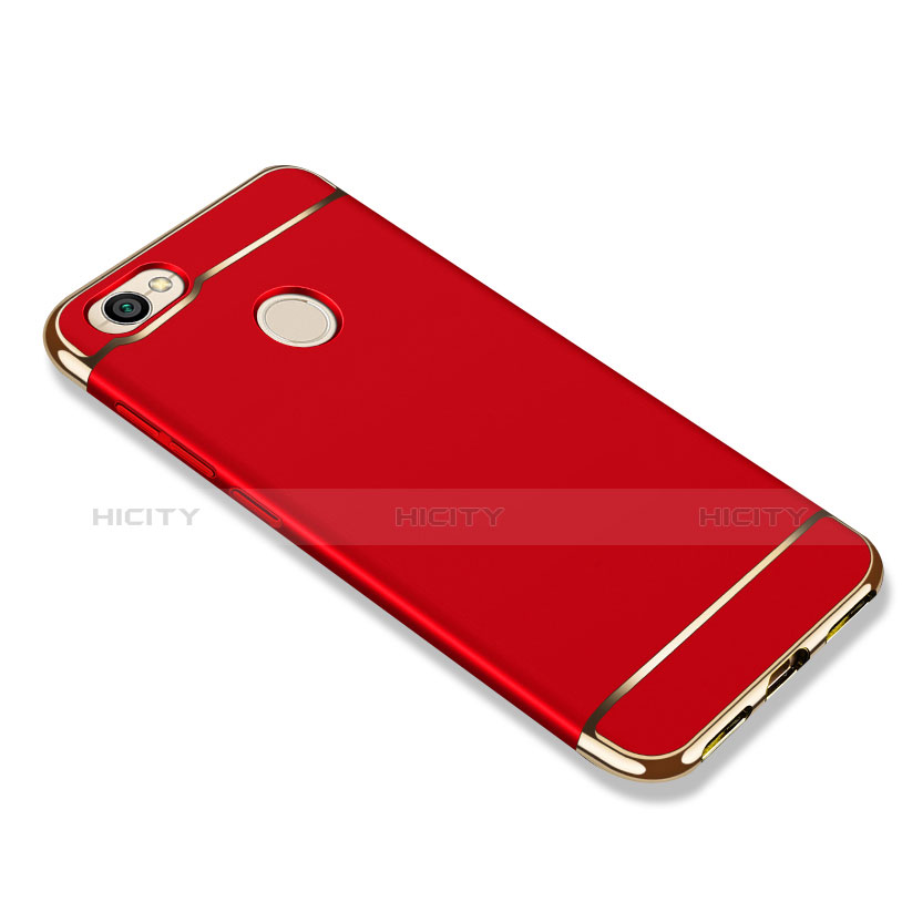Cover Lusso Metallo Laterale e Plastica per Xiaomi Redmi Note 5A Prime Rosso