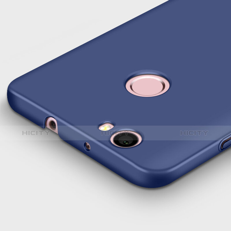 Cover Plastica Rigida Opaca con Anello Supporto per Huawei Nova Blu