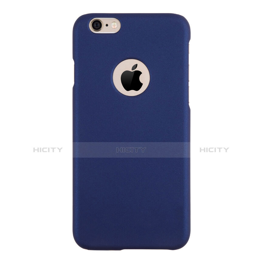 Cover Plastica Rigida Opaca con Foro per Apple iPhone 6S Blu