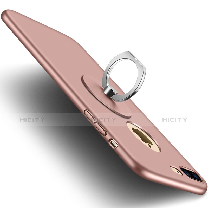 Cover Plastica Rigida Opaca con Foro per Apple iPhone 8 Plus Rosa