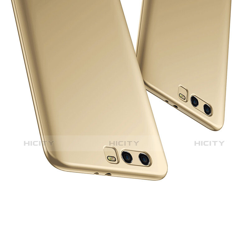Cover Plastica Rigida Opaca Fronte e Retro 360 Gradi per Huawei Honor 9 Premium Oro