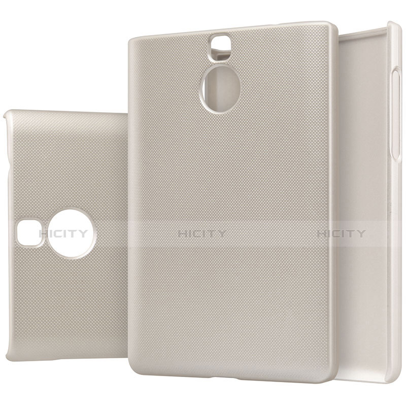 Cover Plastica Rigida Opaca M01 per Blackberry Passport Silver Edition Oro