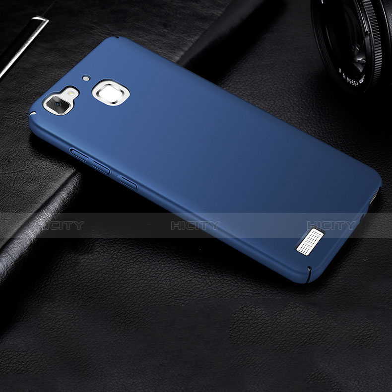 Cover Plastica Rigida Opaca M01 per Huawei G8 Mini Blu