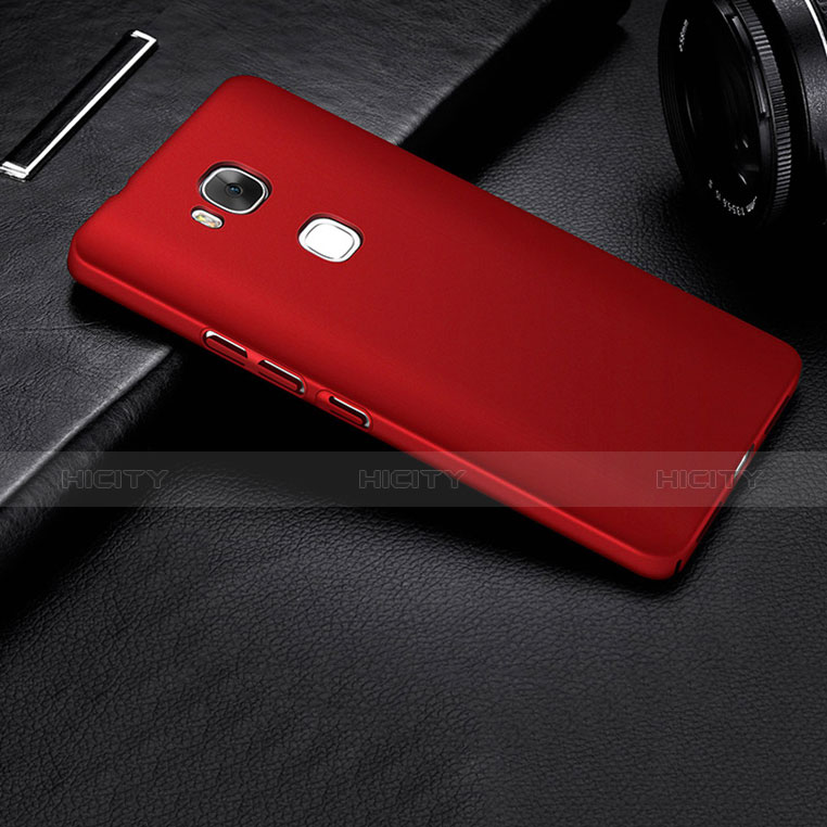 Cover Plastica Rigida Opaca M01 per Huawei Honor Play 5X Rosso