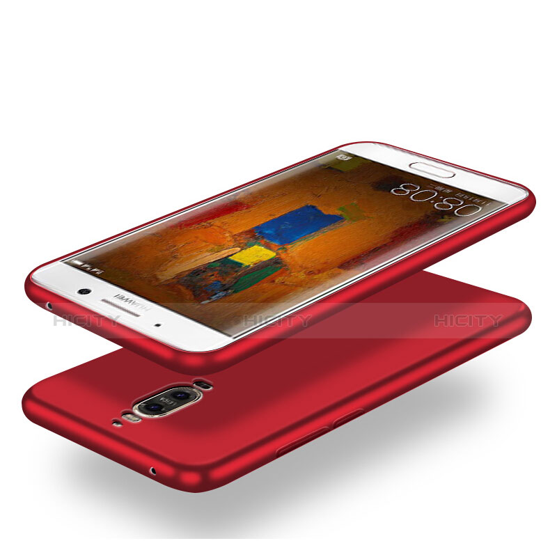 Cover Plastica Rigida Opaca M01 per Huawei Mate 9 Pro Rosso