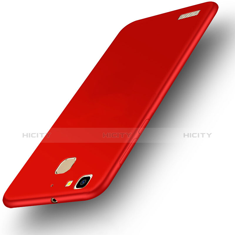 Cover Plastica Rigida Opaca M01 per Huawei P8 Lite Smart Rosso
