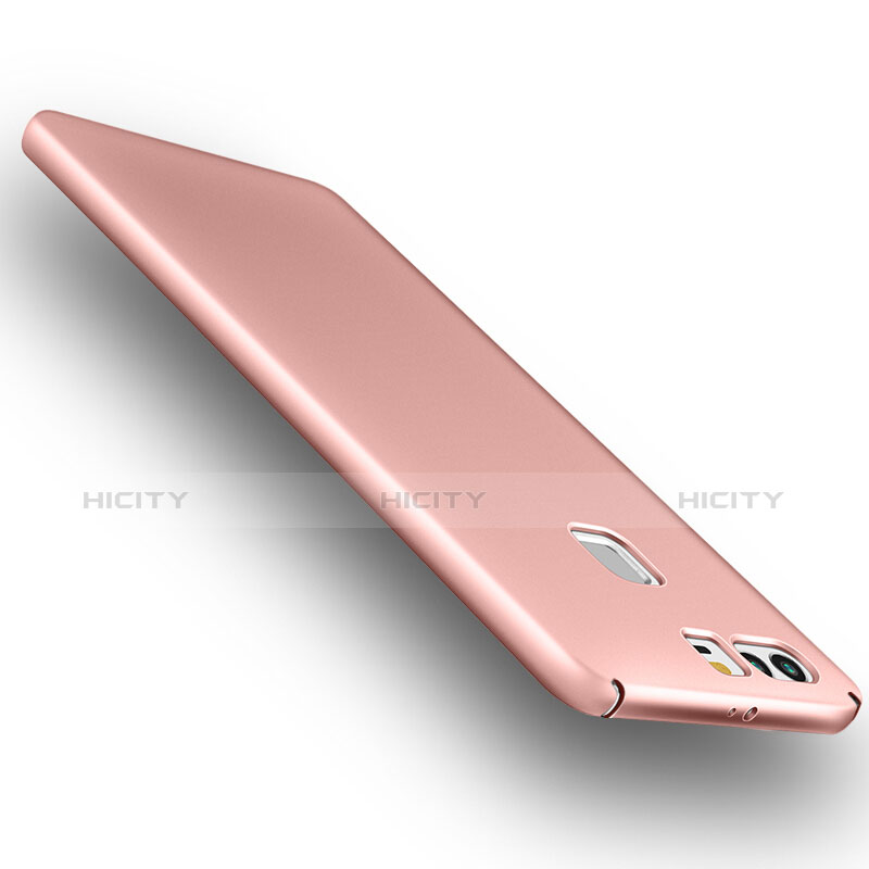 Cover Plastica Rigida Opaca M01 per Huawei P9 Plus Oro Rosa