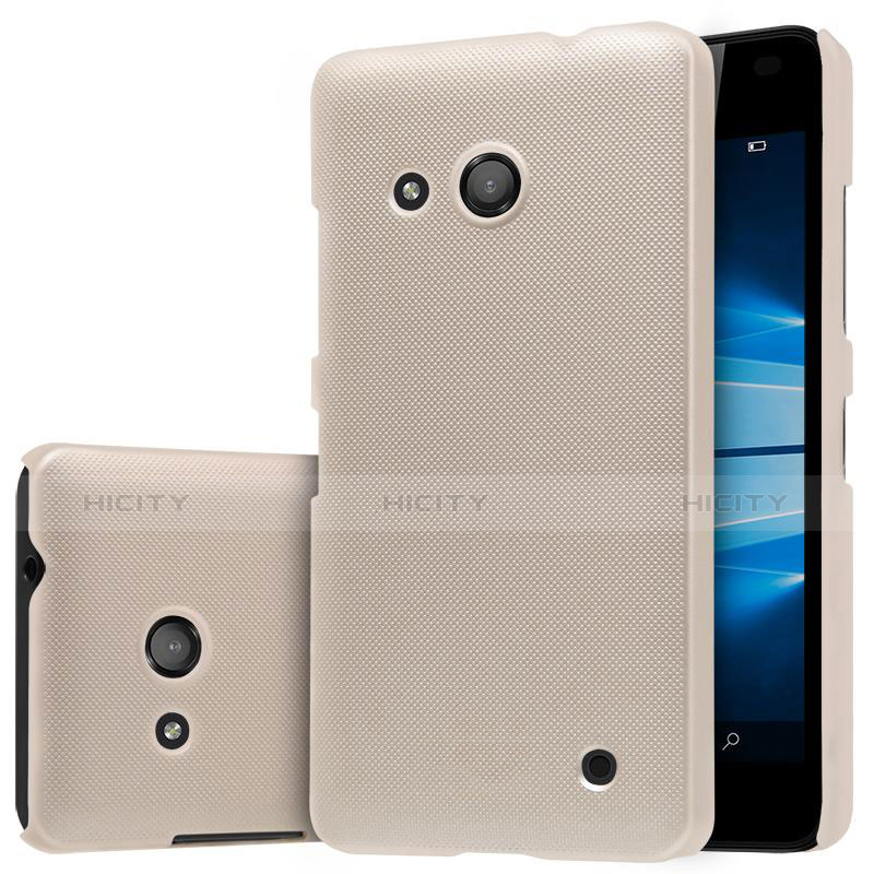 Cover Plastica Rigida Opaca M01 per Microsoft Lumia 550 Oro