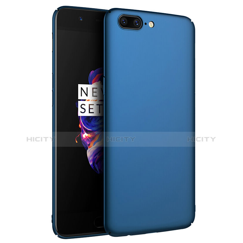 Cover Plastica Rigida Opaca M01 per OnePlus 5 Blu