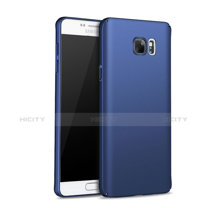 Cover Plastica Rigida Opaca M01 per Samsung Galaxy Note 5 N9200 N920 N920F Blu