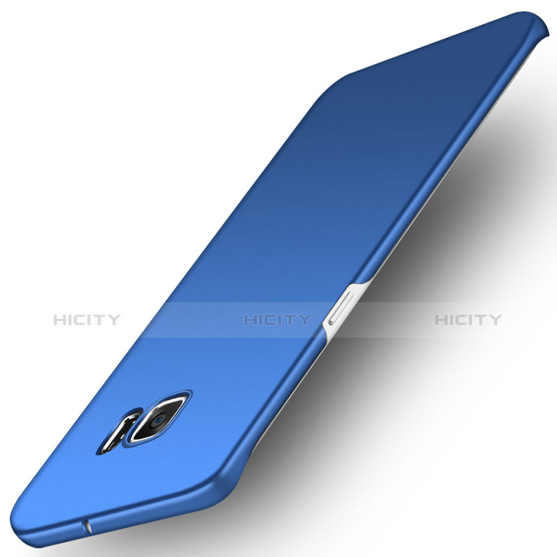 Cover Plastica Rigida Opaca M01 per Samsung Galaxy S6 Edge SM-G925 Blu