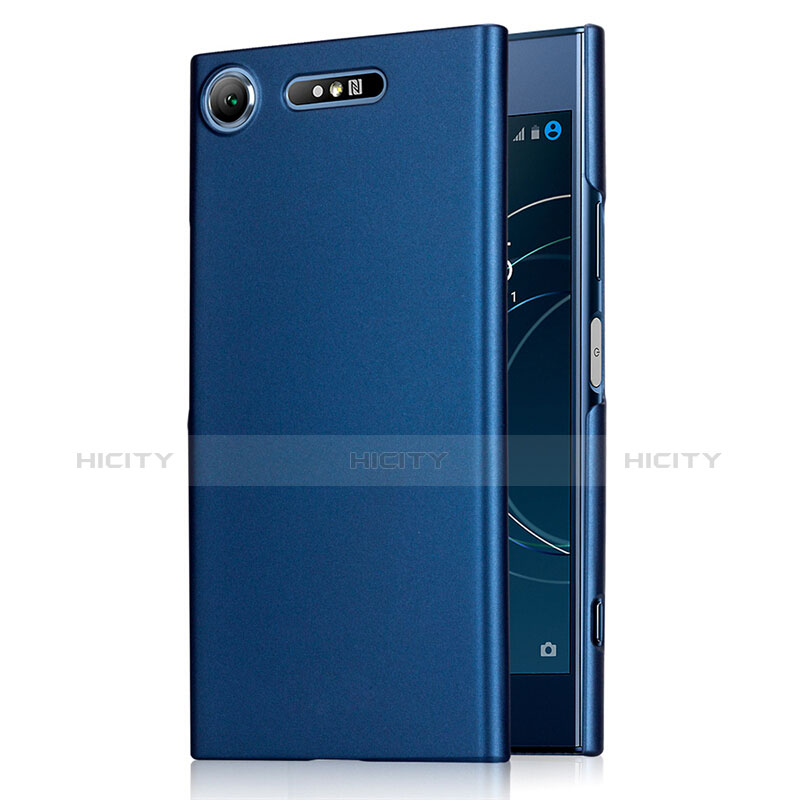 Cover Plastica Rigida Opaca M01 per Sony Xperia XZ1 Blu