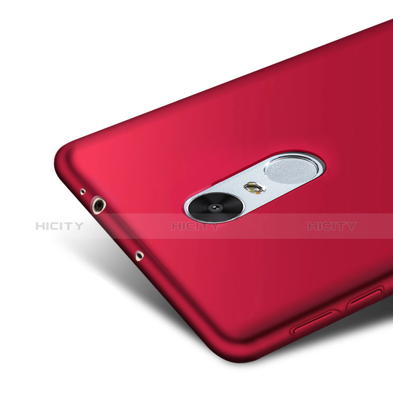 Cover Plastica Rigida Opaca M01 per Xiaomi Redmi Note 3 MediaTek Rosso