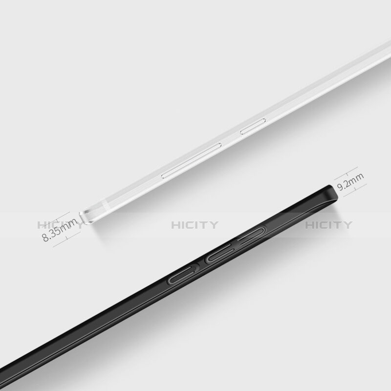 Cover Plastica Rigida Opaca M01 per Xiaomi Redmi Note 4 Nero