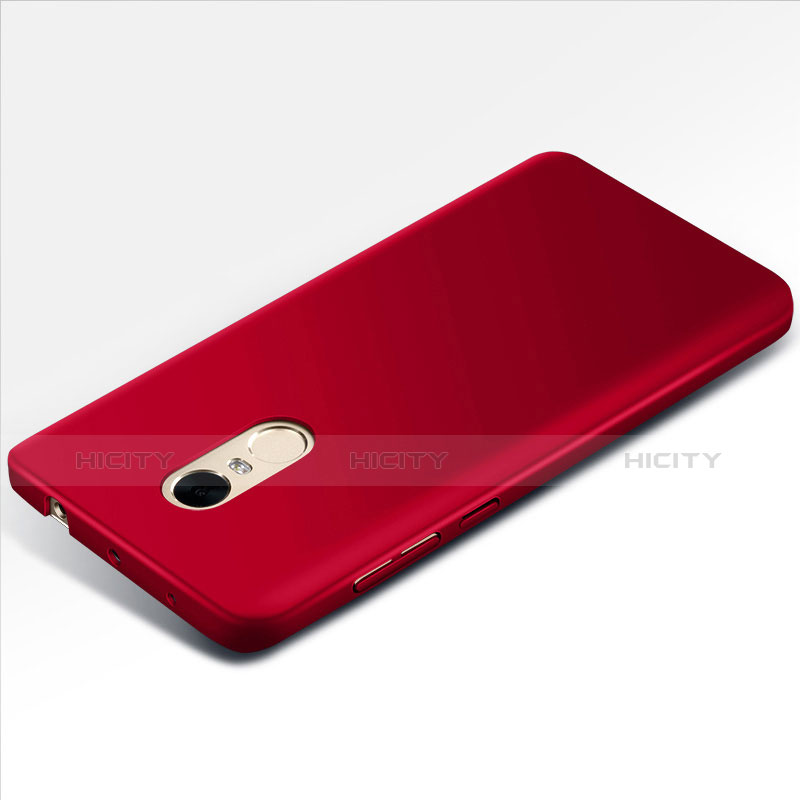 Cover Plastica Rigida Opaca M01 per Xiaomi Redmi Note 4 Rosso