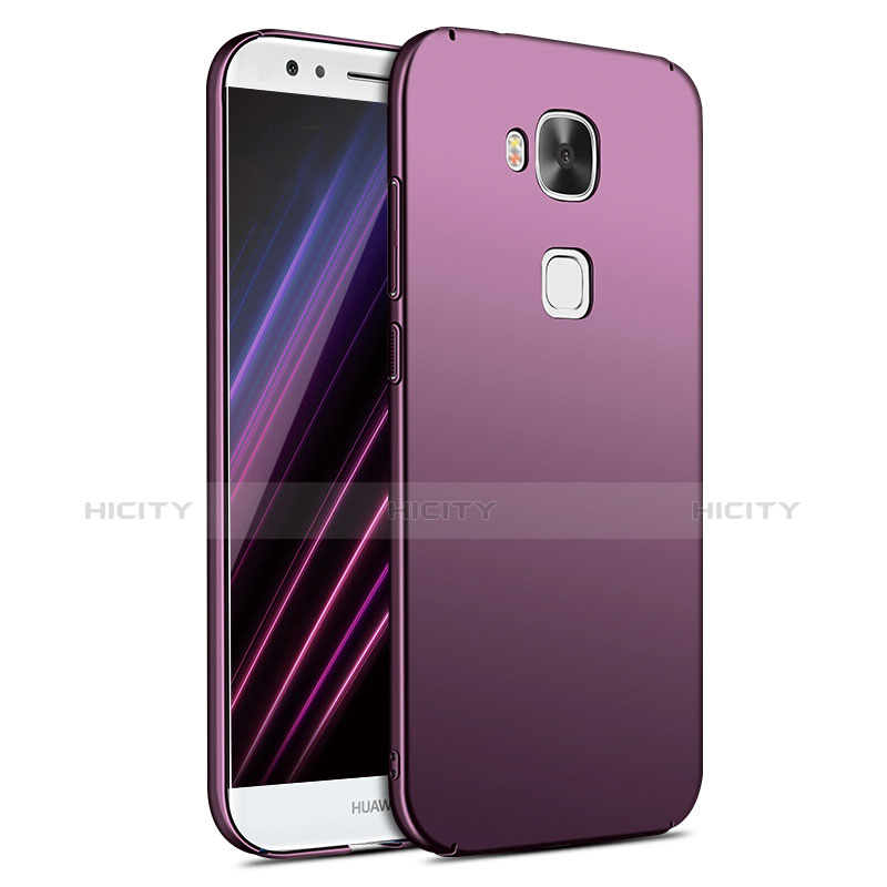 Cover Plastica Rigida Opaca M02 per Huawei G8 Viola