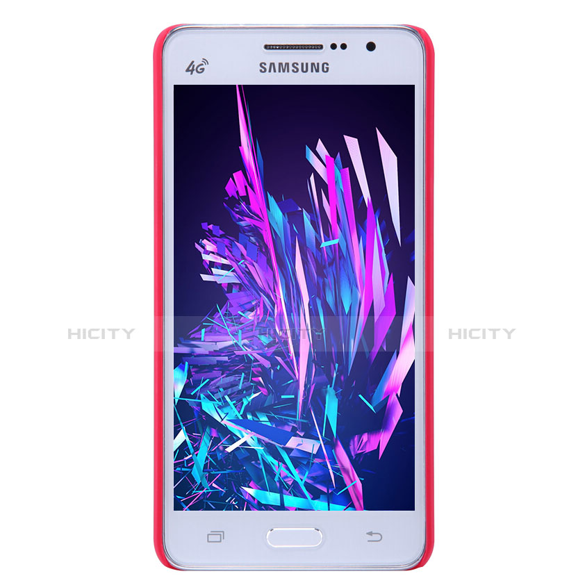 Cover Plastica Rigida Opaca M02 per Samsung Galaxy Grand Prime SM-G530H Rosso