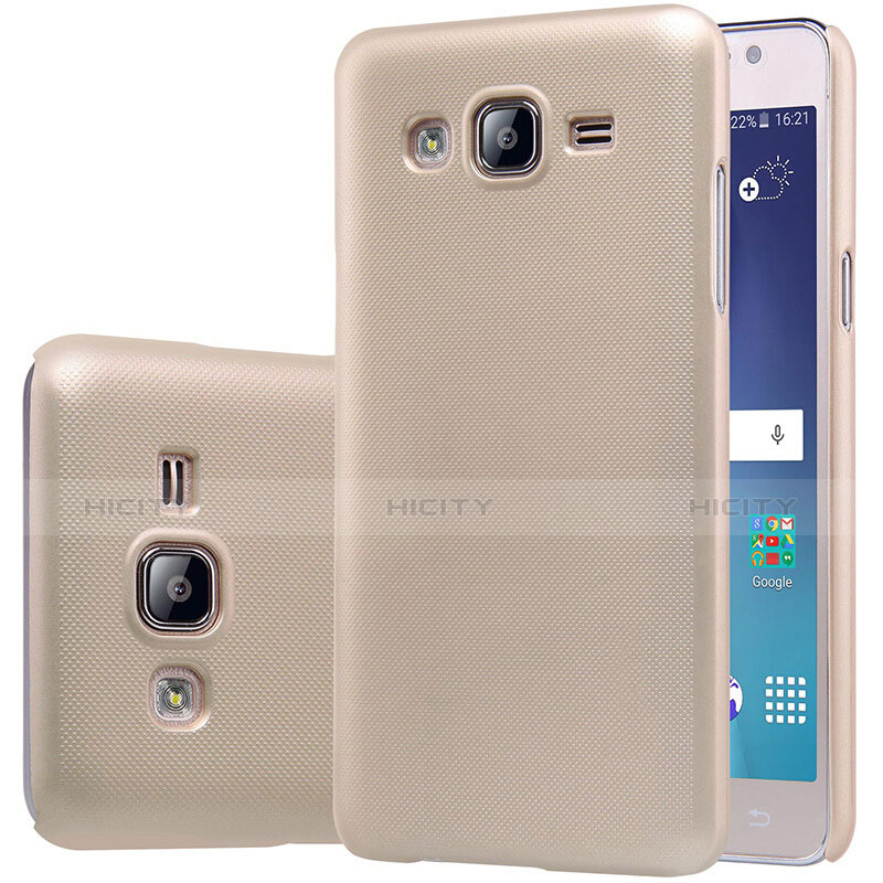 Cover Plastica Rigida Opaca M02 per Samsung Galaxy On5 Pro Oro
