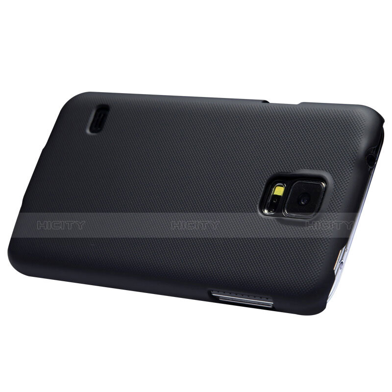 Cover Plastica Rigida Opaca M02 per Samsung Galaxy S5 G900F G903F Nero