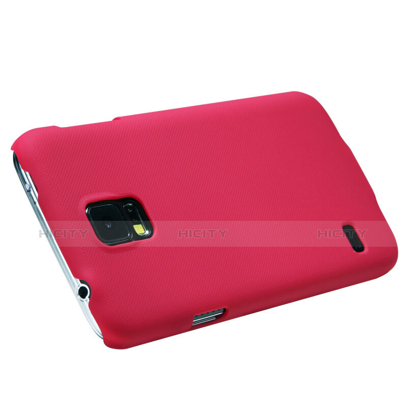 Cover Plastica Rigida Opaca M02 per Samsung Galaxy S5 G900F G903F Rosso