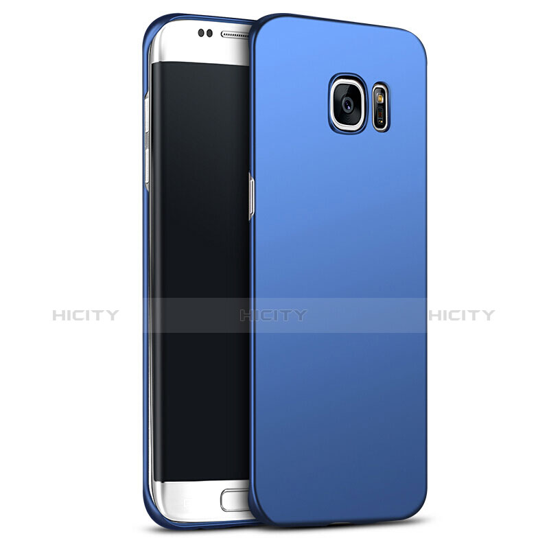 Cover Plastica Rigida Opaca M02 per Samsung Galaxy S6 Edge+ Plus SM-G928F Blu