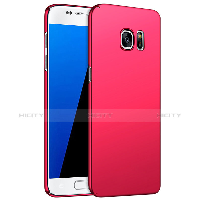 Cover Plastica Rigida Opaca M02 per Samsung Galaxy S7 G930F G930FD Rosso