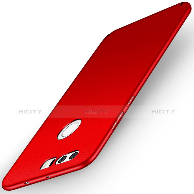 Cover Plastica Rigida Opaca M03 per Huawei Honor 8 Rosso