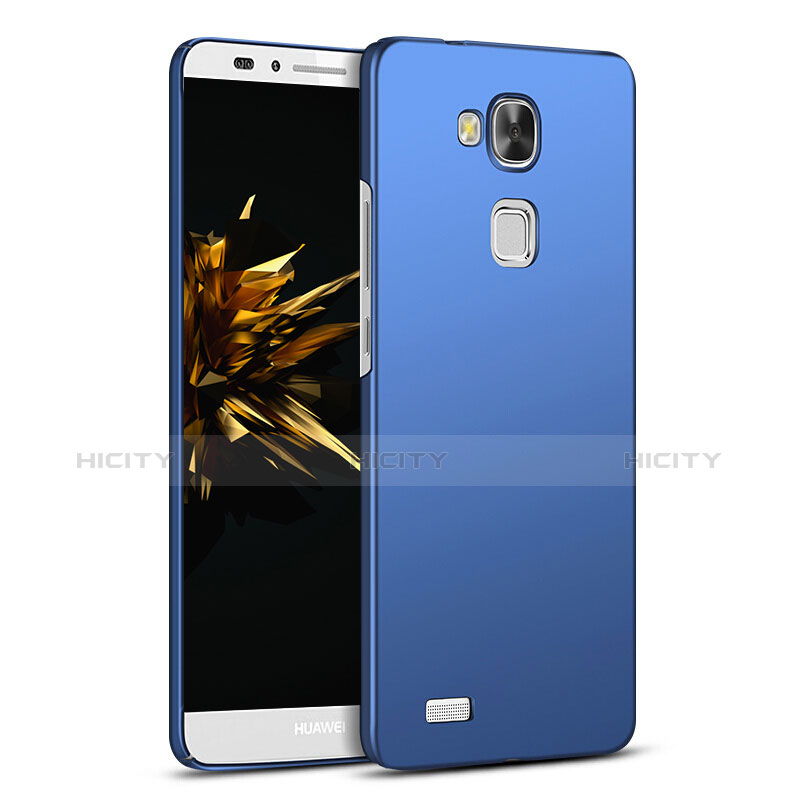 Cover Plastica Rigida Opaca M03 per Huawei Mate 7 Blu