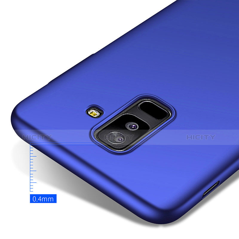 Cover Plastica Rigida Opaca M03 per Samsung Galaxy A6 Plus Blu