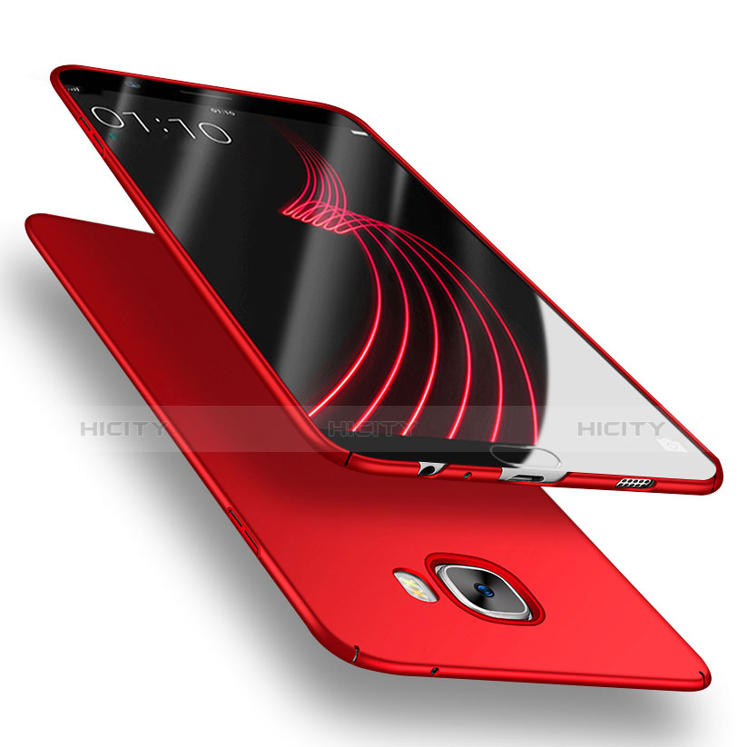 Cover Plastica Rigida Opaca M03 per Samsung Galaxy C5 SM-C5000 Rosso