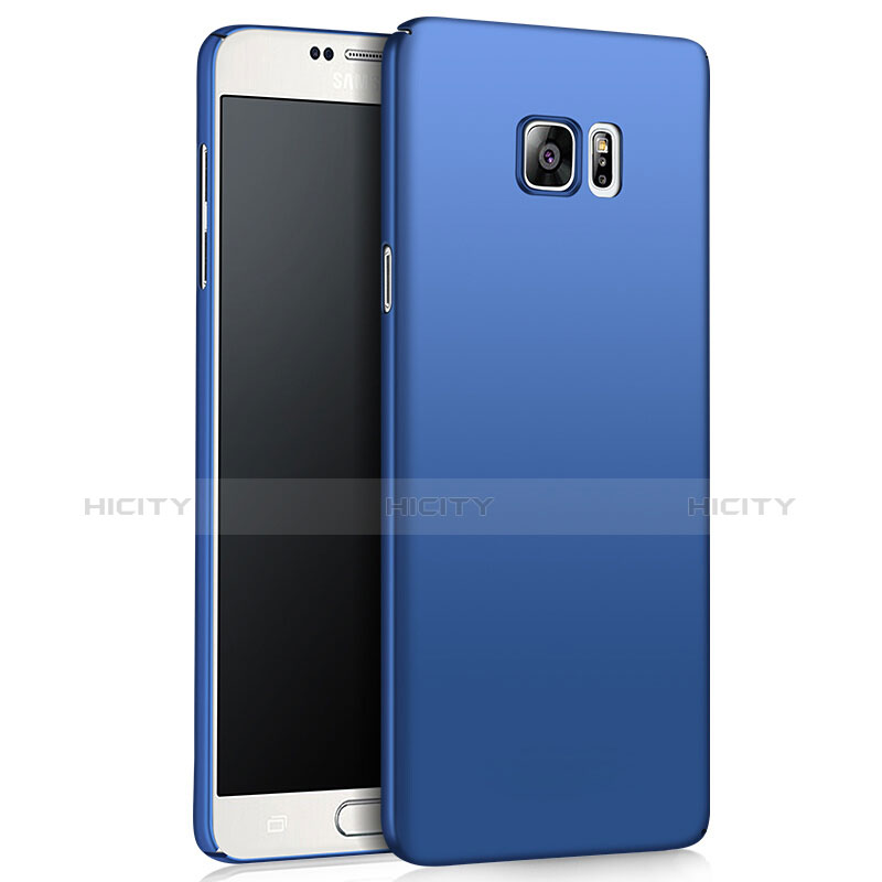 Cover Plastica Rigida Opaca M03 per Samsung Galaxy Note 5 N9200 N920 N920F Blu