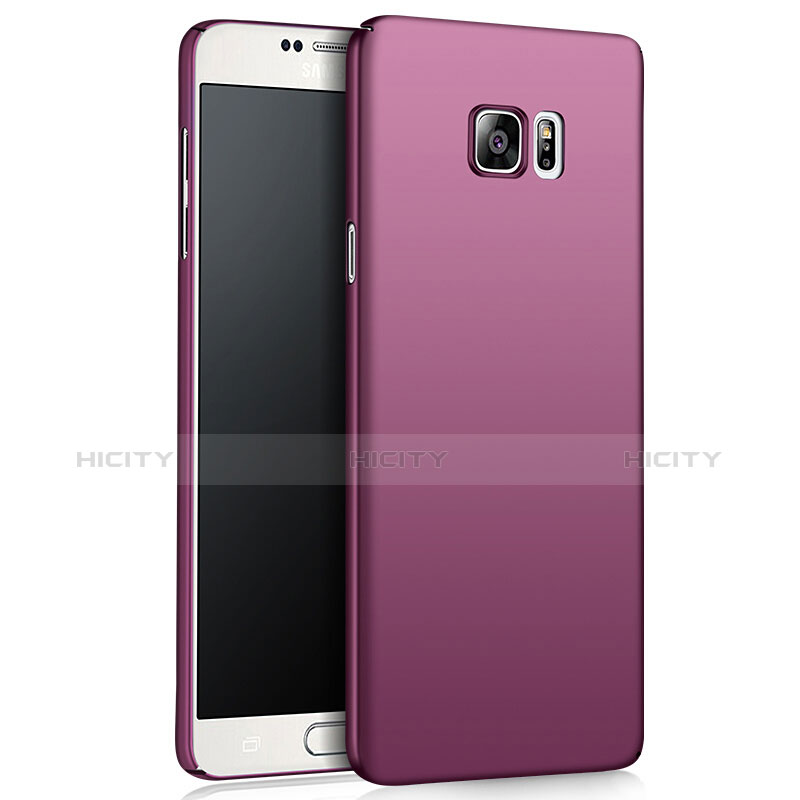 Cover Plastica Rigida Opaca M03 per Samsung Galaxy Note 5 N9200 N920 N920F Viola