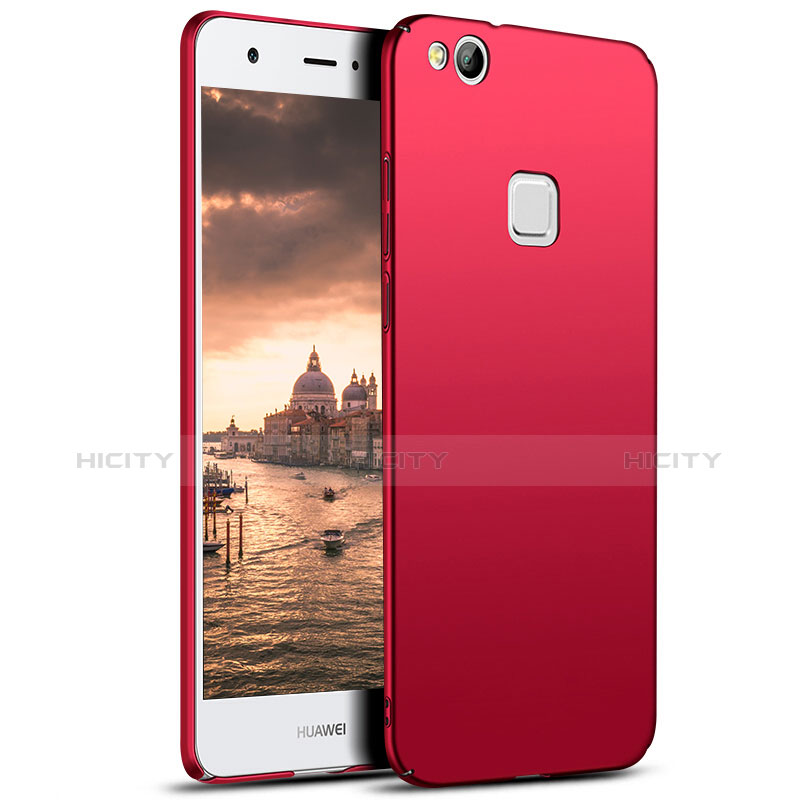 Cover Plastica Rigida Opaca M04 per Huawei Honor 8 Lite Rosso