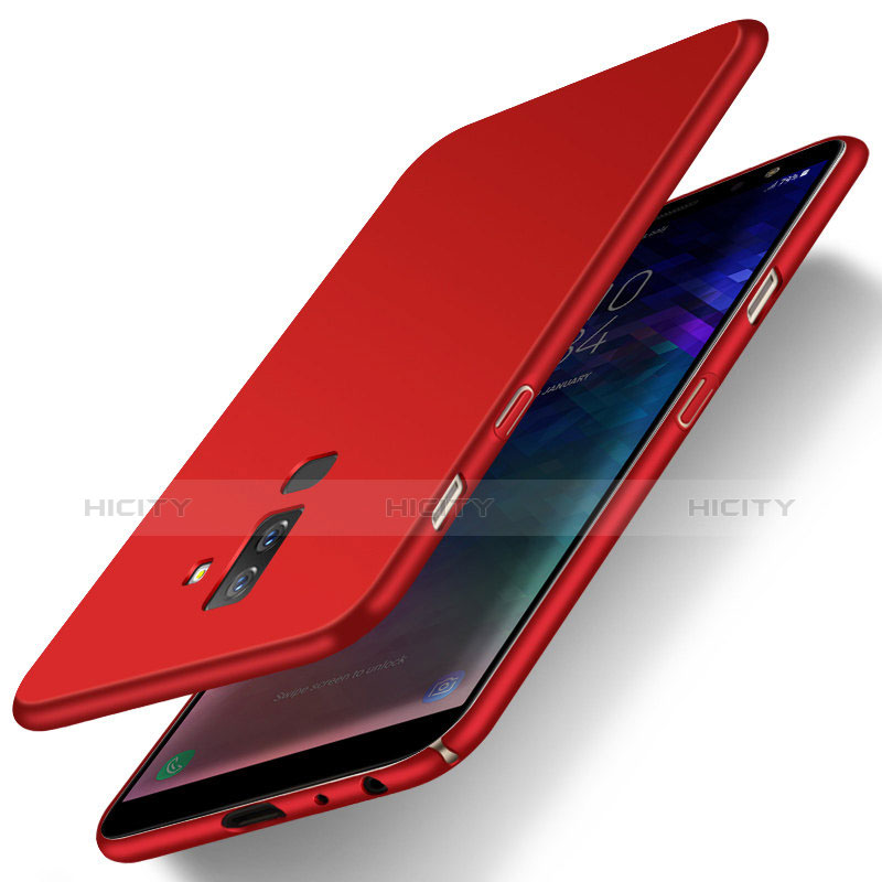 Cover Plastica Rigida Opaca M04 per Samsung Galaxy A6 Plus (2018) Rosso