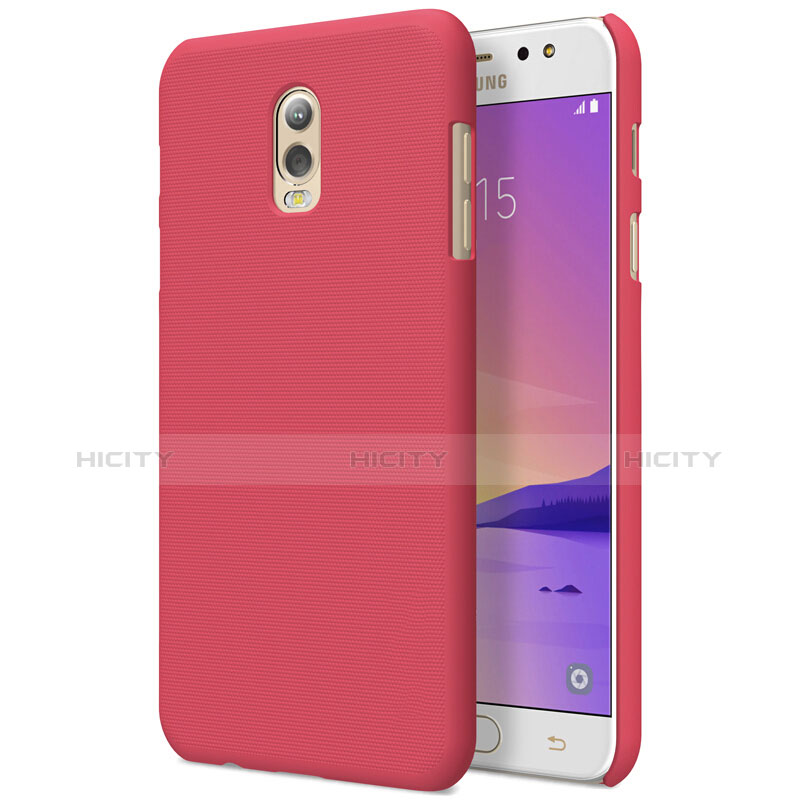 Cover Plastica Rigida Opaca M04 per Samsung Galaxy C7 (2017) Rosso