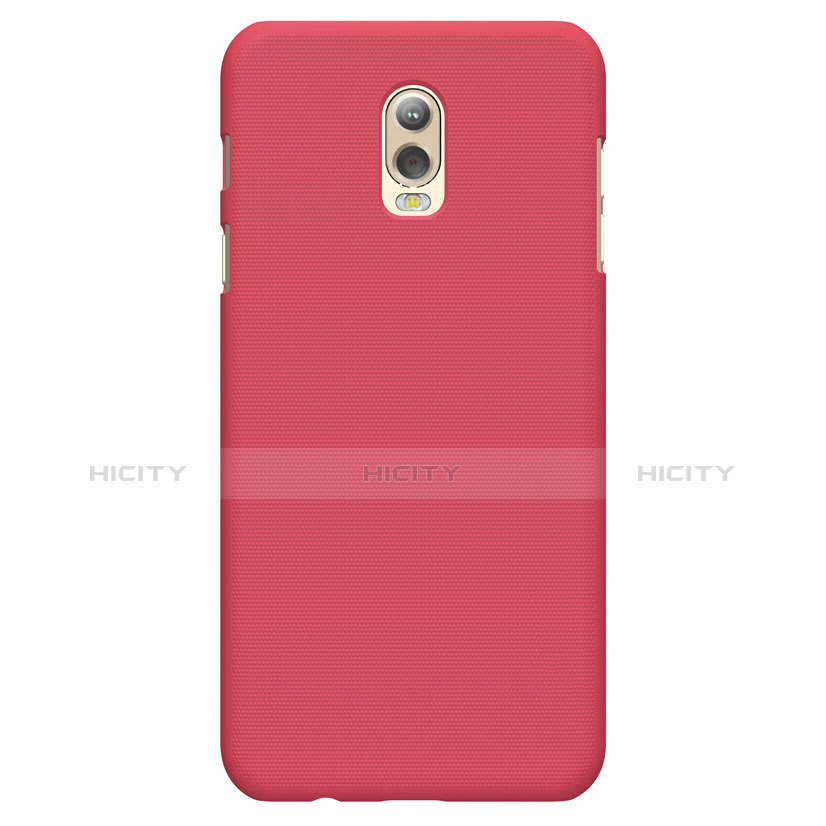 Cover Plastica Rigida Opaca M04 per Samsung Galaxy J7 Plus Rosso