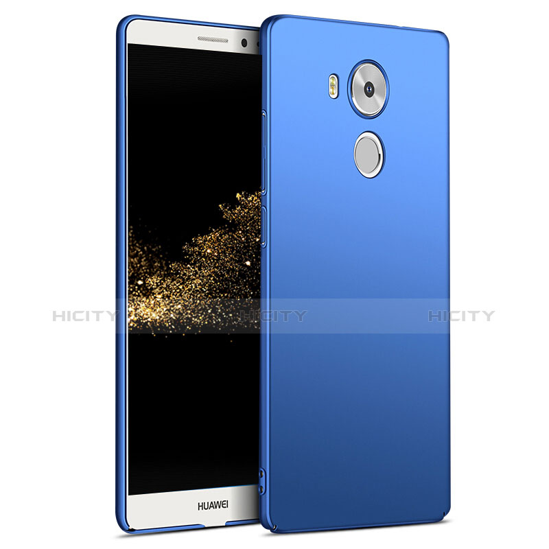 Cover Plastica Rigida Opaca M06 per Huawei Mate 8 Blu