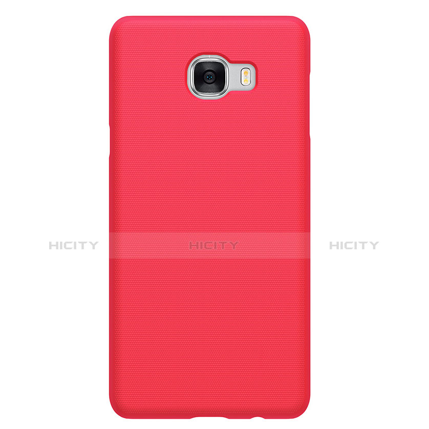 Cover Plastica Rigida Opaca M08 per Samsung Galaxy C5 SM-C5000 Rosso